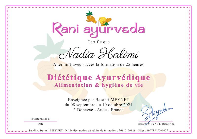 certification-dietetique ayurvédique